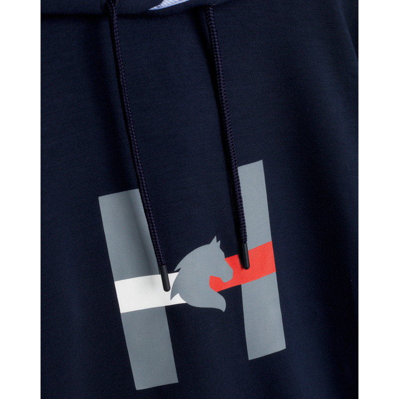 Tommy Hilfiger Women's Horse Graphic Sport Hoodie - Desert Sky-2
